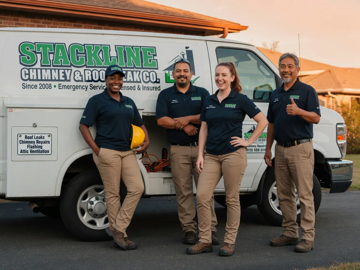 Chimney flashing repair company in Strong, AR